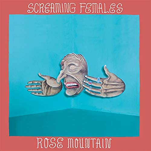 Album cover for "Rose Mountain" by Screaming Females, featuring surrealist art.