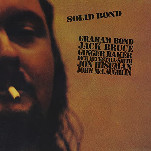 CD cover for "Solid Bond" featuring a man smoking and text listing musicians.