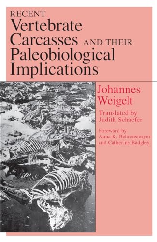 Recent Vertebrate Carcasses and Their Palaeobiological Implications