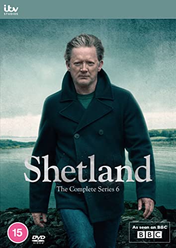 DVD cover for "Shetland" Series 6 featuring Douglas Henshall.