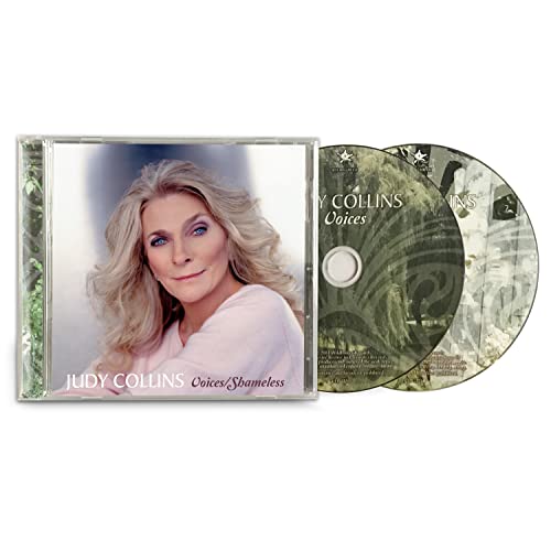 Judy Collins "Voices/Shameless" double CD with portrait of the singer.