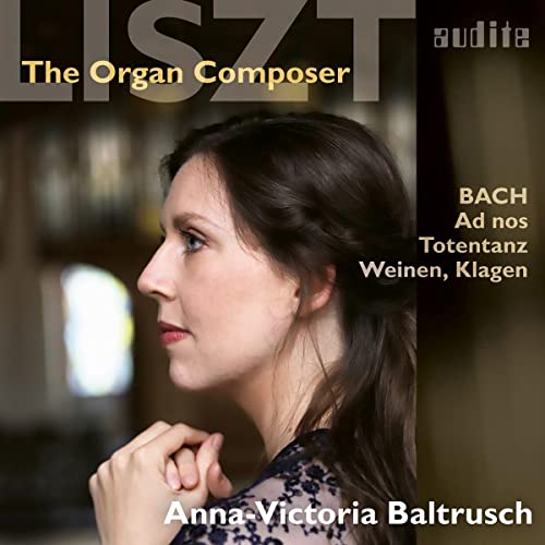 CD cover featuring Anna-Victoria Baltrusch, a portrait of a woman.