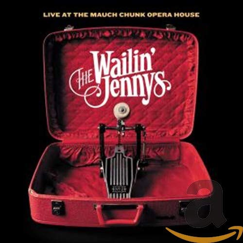 CD cover for The Wailin' Jennys' live album, featuring a bass drum.