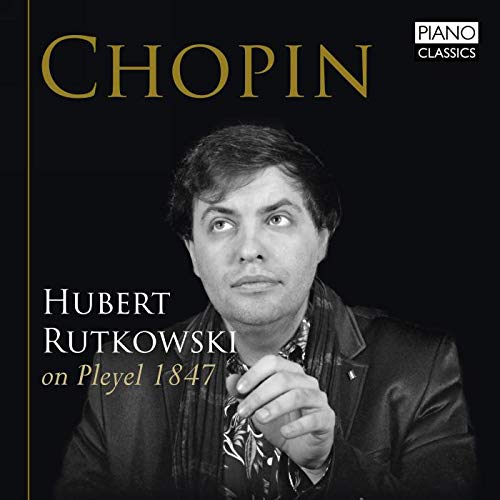 CD cover featuring a black and white portrait of Hubert Rutkowski.