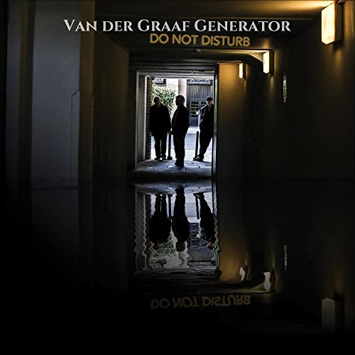 CD cover: three figures in a dark hallway with mirrored reflections.
