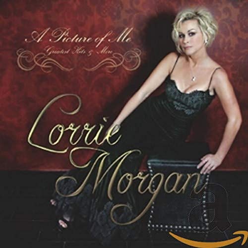 Lorrie Morgan album cover: portrait of singer in black dress.