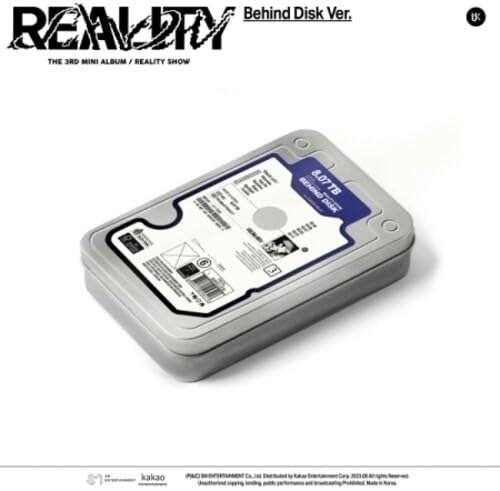 CD packaging designed as a gray USB drive with blue label details.
