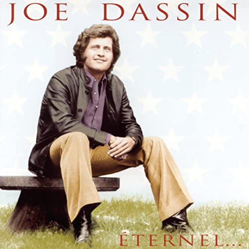 Joe Dassin album cover featuring a portrait of the singer.