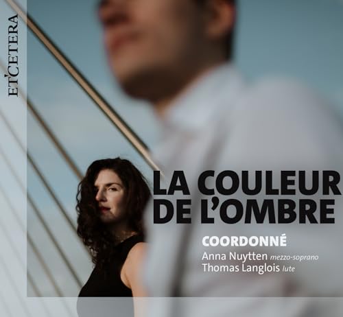 CD cover featuring portraits of a woman and man, with text in French.