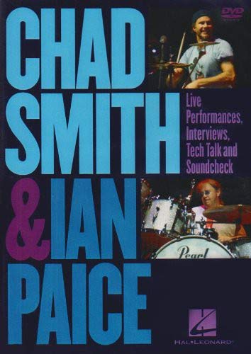 DVD cover featuring drummers Chad Smith and Ian Paice.