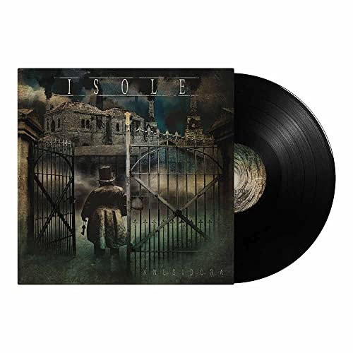 Vinyl record for Isole - Anesidora, featuring a gothic building image.