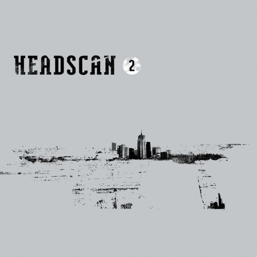CD cover for Headscan's "Lolife 2" featuring a grayscale city skyline.