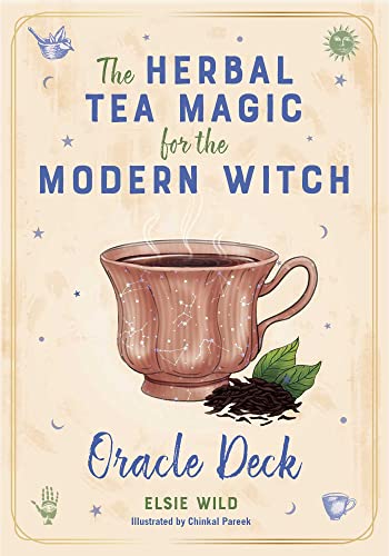 Herbal Tea Magic For The Modern Witch Oracle Deck, The: A 40-Card Deck and Guidebook for Creating Tea Readings, Herbal Spells, and Magical Rituals (Tarot/Oracle Decks)