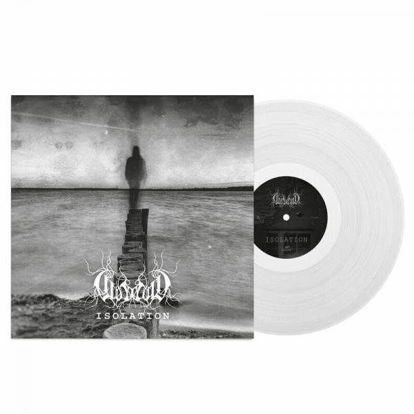Coldworld Isolation vinyl record album cover and a clear transparent vinyl disc.