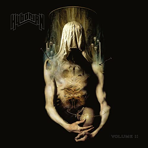CD cover: hooded figure with skeletal imagery, dark and surreal art.