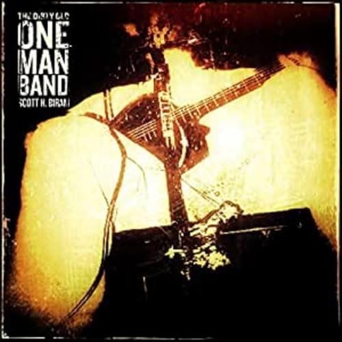 Album cover featuring Scott H. Biram playing a guitar, sepia tone.