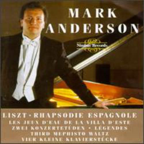 CD cover featuring pianist Mark Anderson at a grand piano.