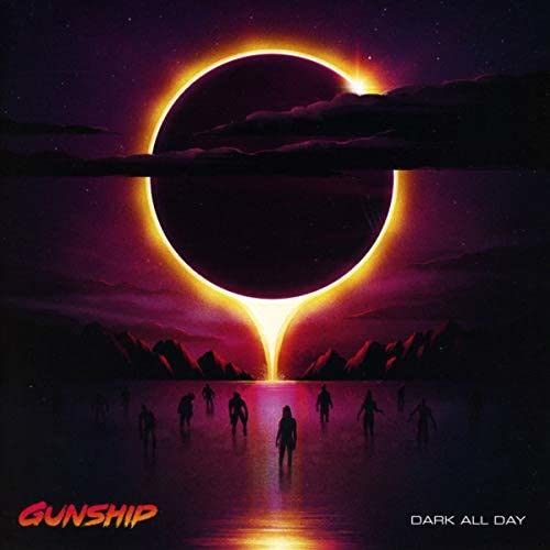CD cover: dark landscape with a glowing eclipse and silhouetted figures.