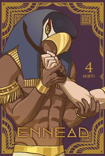 Cover of ENNEAD Vol. 4, featuring a muscular figure with an Anubis-like head.
