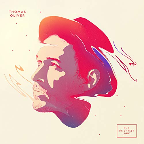 CD cover featuring a colorful, stylized portrait of a man in profile.