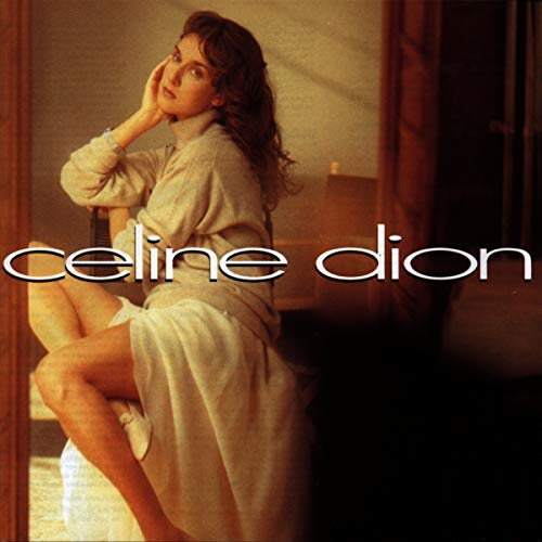 Celine Dion album cover featuring a portrait of the singer.
