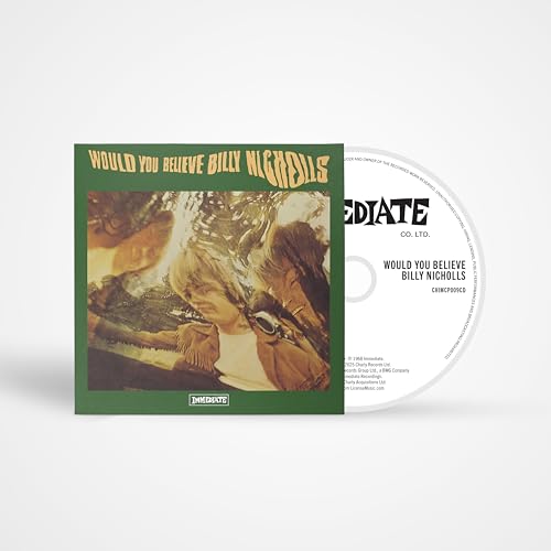 CD case and disc for Billy Nichollsā āWould You Believeā album.