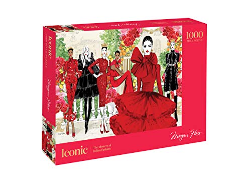 Iconic 1000 Piece Puzzle: The Masters of Italian Fashion (Jigsaw Puzzle)