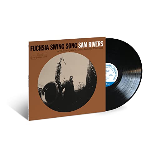 Vinyl record of Sam Rivers' "Fuchsia Swing Song" with album cover.