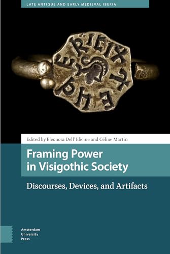 Book cover featuring an ornate Visigothic ring with inscribed text.