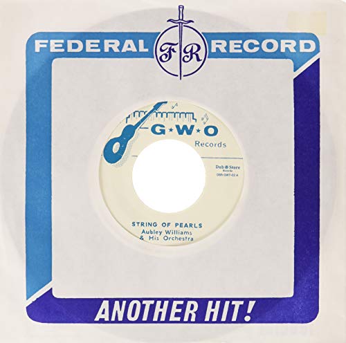 7-inch vinyl record for "String of Pearls" by Aubley Williams.