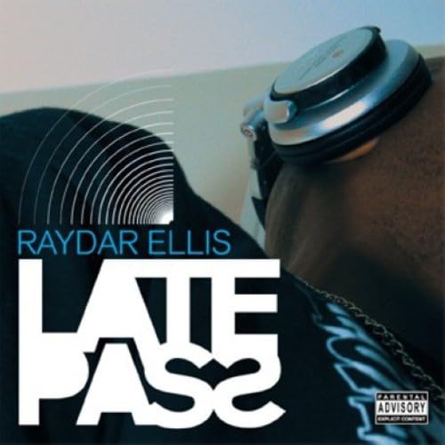 Album cover for “Late Pass” featuring a person with headphones.
