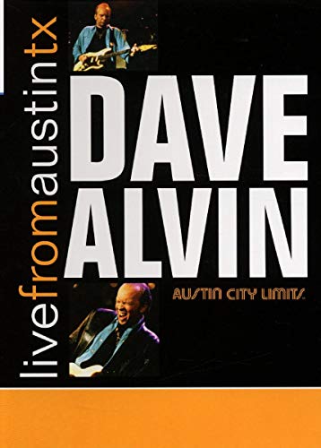 DVD cover for Dave Alvin’s “Live From Austin TX” concert film.
