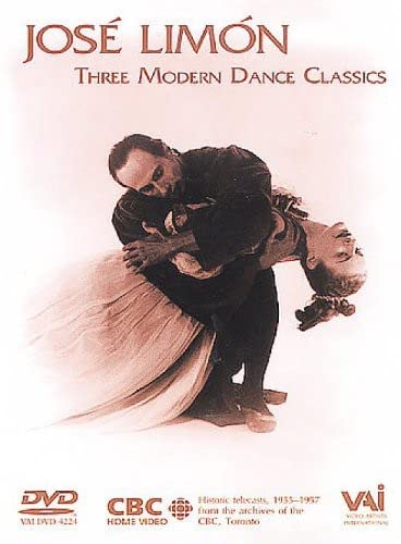 DVD cover featuring a black and white photo of two dancers embracing.