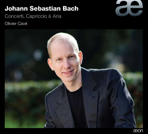 CD cover featuring portrait of musician Olivier Cavé and text details.