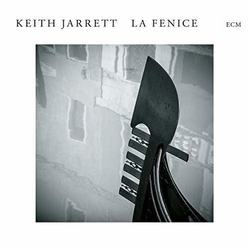 CD cover for Keith Jarrett’s “La Fenice” featuring a gondola and building.