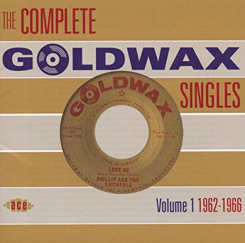 CD cover for "Complete Goldwax Singles - Vol 1" with a record label.