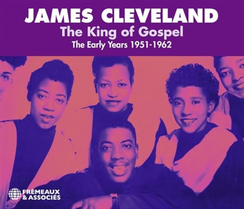 CD cover featuring James Cleveland and a gospel group in pink tones.
