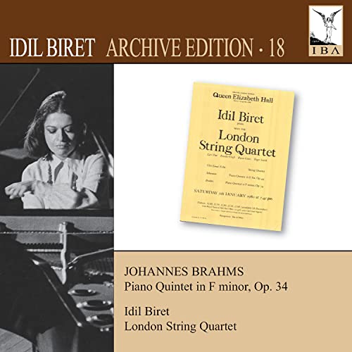 CD cover featuring pianist Idil Biret and concert program details.