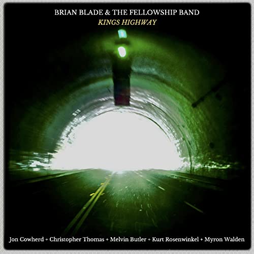 Vinyl album cover for Brian Blade & The Fellowship’s “Kings Highway,” tunnel view.