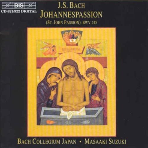 CD cover: religious icon-style depiction of Christ with mourners.