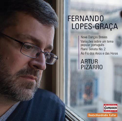 CD cover featuring pianist Artur Pizarro and composer Fernando Lopes-Graça.