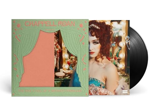 Chappell Roan vinyl record with cover art featuring a woman in a dress.