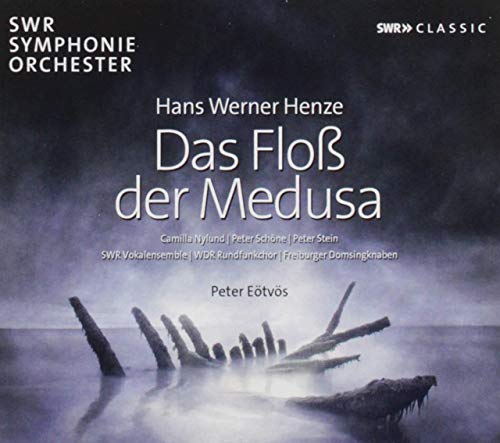 CD cover for Hans Werner Henze’s “Das Floß der Medusa” with wreckage.
