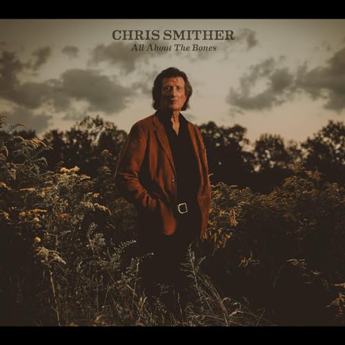 Chris Smither album cover: portrait of musician in a field.