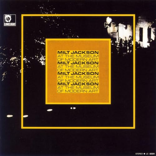 CD cover for “Milt Jackson At The Museum Of Modern Art” album.