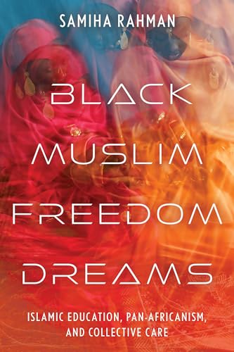 Book cover with blurred figures in vibrant red, orange, and blue hues.