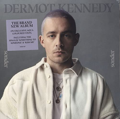 Dermot Kennedy album cover, “Sonder”, featuring a portrait of the artist.