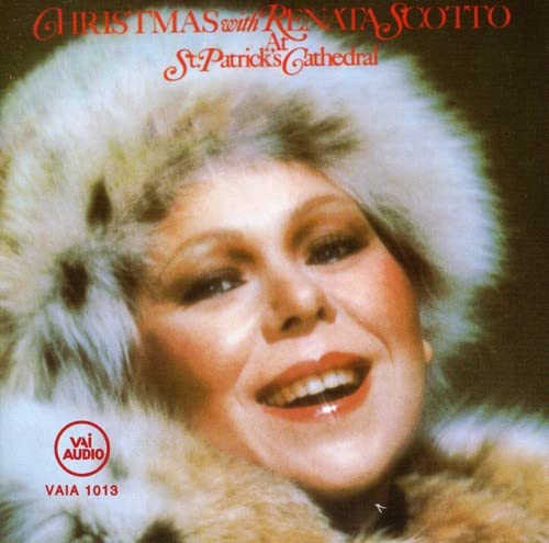 Renata Scotto album cover, close-up portrait with a fur hat.