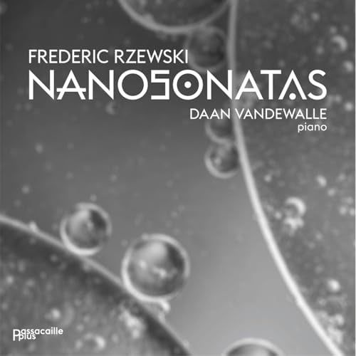 CD cover for "Nanosonatas" by Rzewski, performed by Daan Vandewalle.