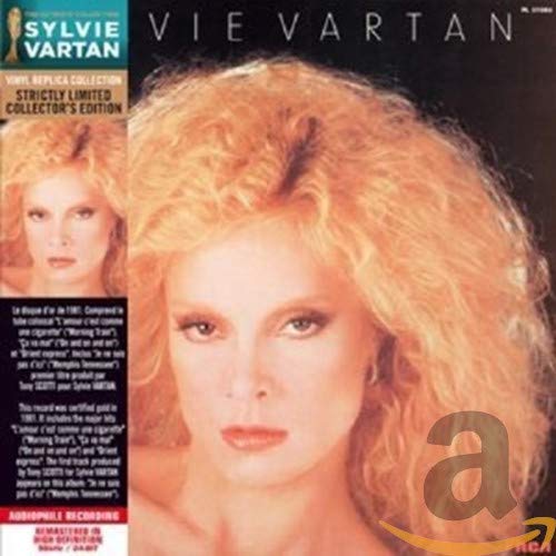 CD cover for Sylvie Vartan’s “Ca Va Mal” featuring her portrait.